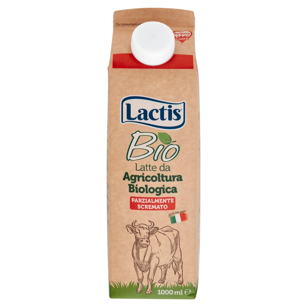 Latte Agricoltura Biologica Parzialmente Scremato, 1 l